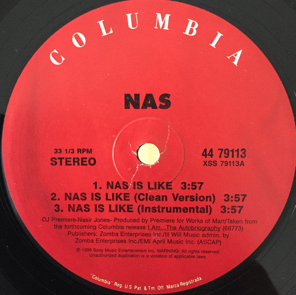 Master Release: Nas Is Like / Dr. Knockboots by Nas
