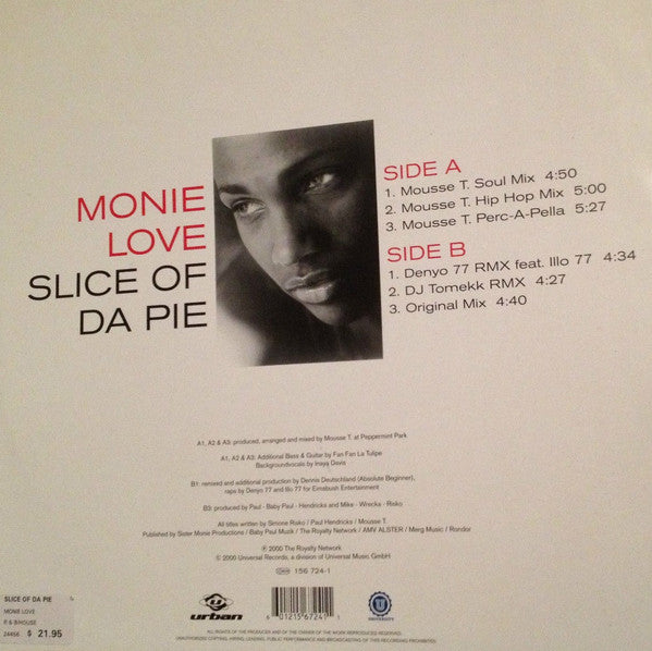 Master Release: Slice Of Da Pie by Monie Love