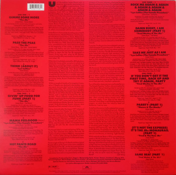Release: James Brown's Funky People-Vinyl-UK-1999-SVLP 128, SVLP 128-114767