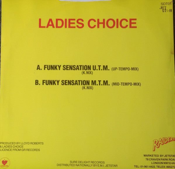 Master Release: Funky Sensation by Ladies Choice