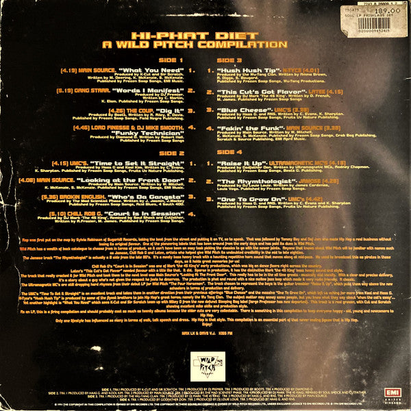 Master Release: Hi-Phat Diet - A Wild Pitch Compilation by Various