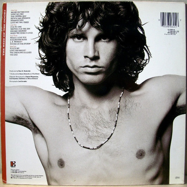 Release: The Best Of The Doors-Vinyl-Europe-1985-960 345-1, EKT 21-374609