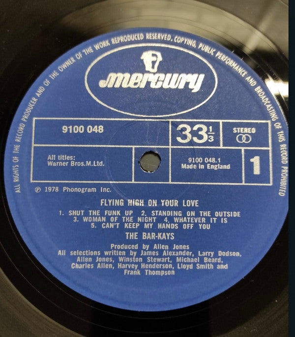 Master Release: Flying High On Your Love by Bar-Kays