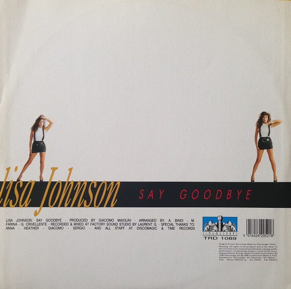 Master Release: Say Goodbye by Lisa Johnson