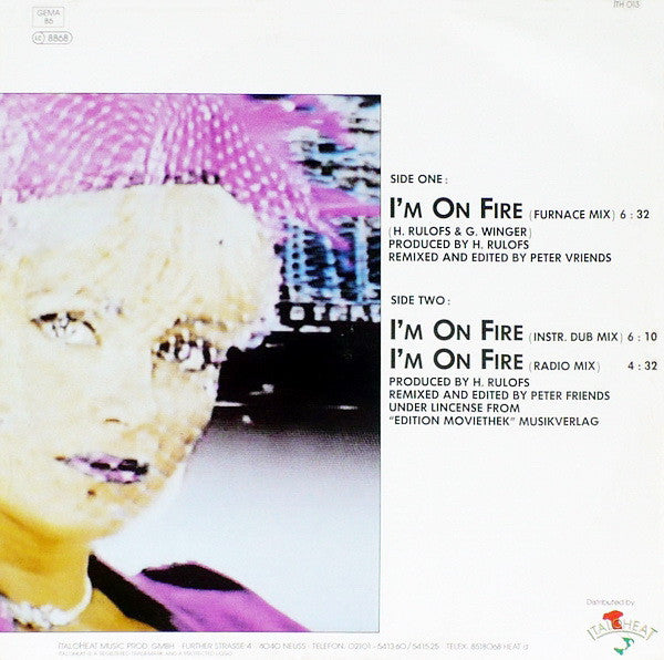 Master Release: I'm On Fire by Salico