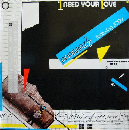 Release: I Need Your Love-Vinyl-Japan-1987-C12Y0253-962860