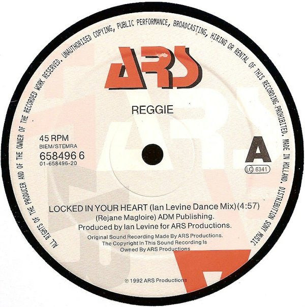 Master Release: Locked In Your Heart by Reggie