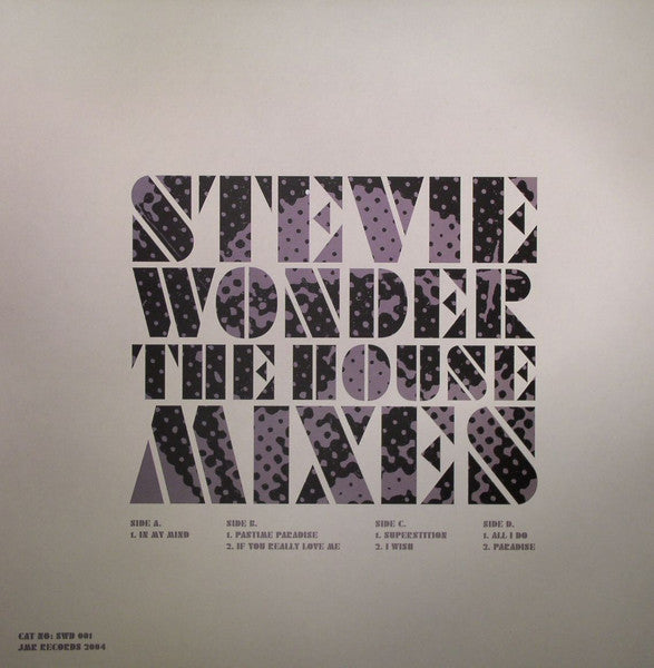 Master Release: The House Mixes by Stevie Wonder