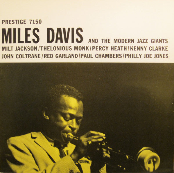 Release: Miles Davis And The Modern Jazz Giants-Vinyl-Germany-1989-OJC-347, P-7150-382701