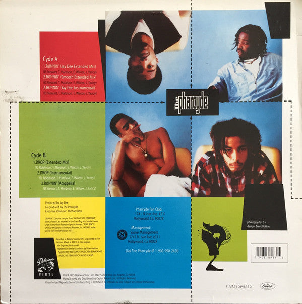 Release: Runnin'-Vinyl-US-1995-Y 7243 8 58483 1 5-949982