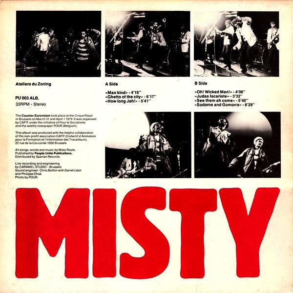 Master Release: Live At The Counter Eurovision 79 by Misty In Roots