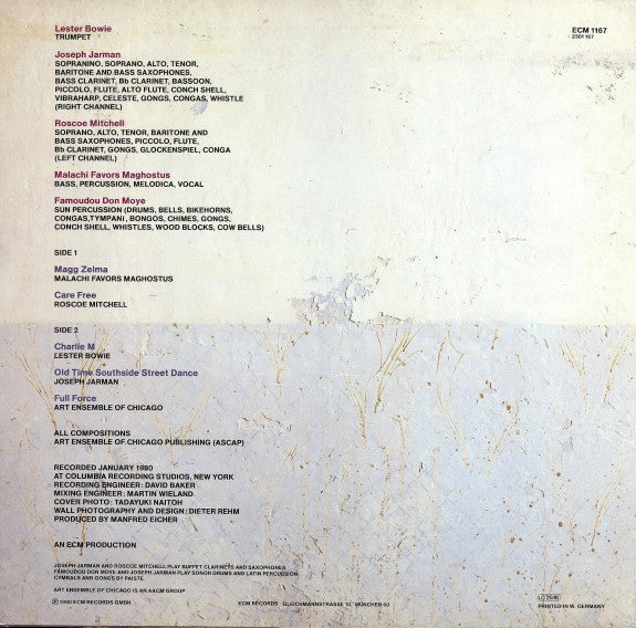 Release: Full Force-Vinyl-Germany-1980-ECM 1167, 2301 167-572404