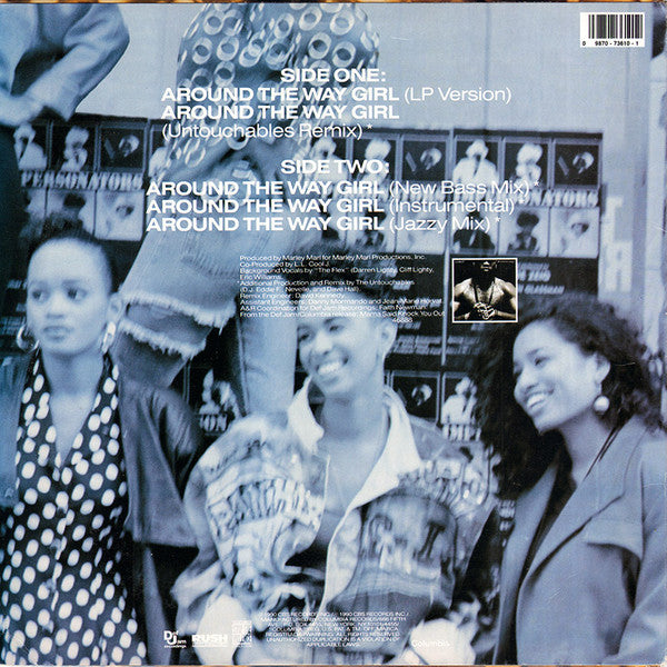 Release: Around The Way Girl-Vinyl-US-1990-44 73610, 44 73610-411962