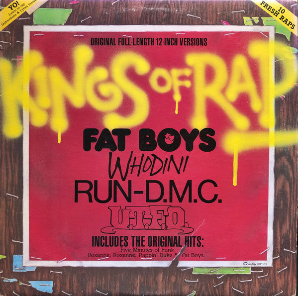 Master Release: Kings Of Rap by Various