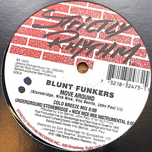 Release: Move Around-Vinyl-US-1996-SR 12473-192118