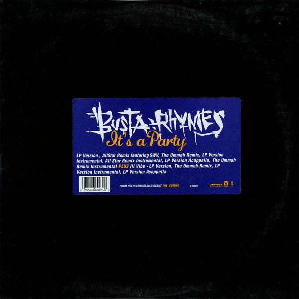 Release: It's A Party-Vinyl-US-1996-0-66023-430321