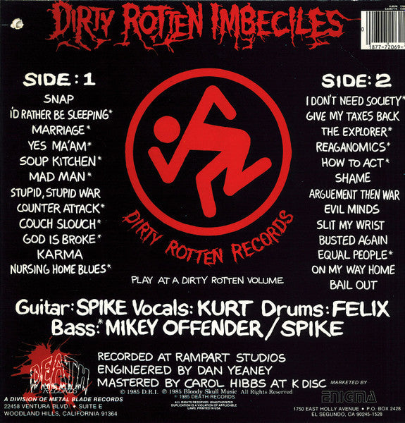 Master Release: Dealing With It! by Dirty Rotten Imbeciles
