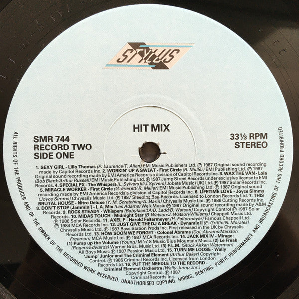 Hit Mix