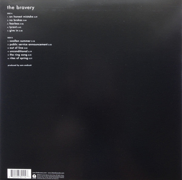 Master Release: The Bravery by The Bravery