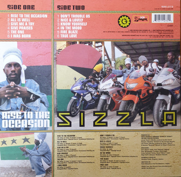 Release: Rise To The Occasion-Vinyl-UK-2003-GREL 273-243638