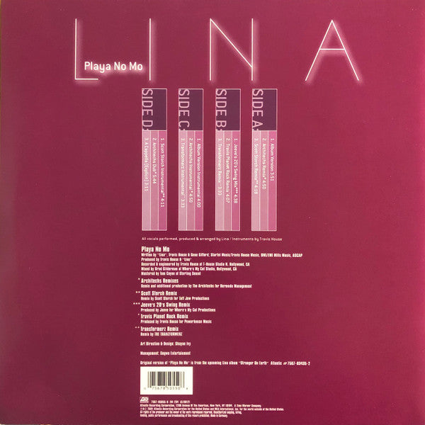 Master Release: Playa No Mo by Lina