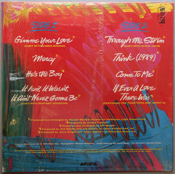 Master Release: Through The Storm by Aretha Franklin
