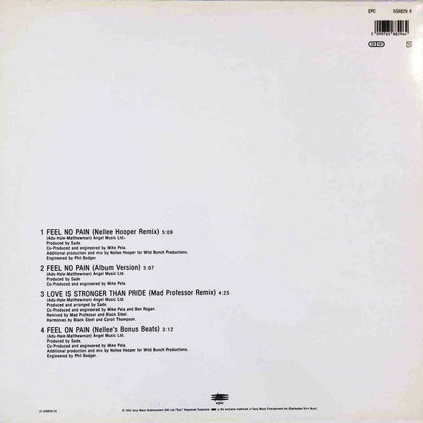 Master Release: Feel No Pain by Sade