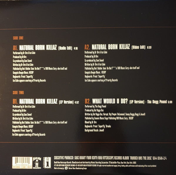 Master Release: Natural Born Killaz by Dr. Dre