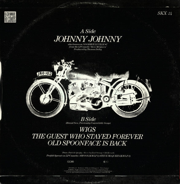 Release: Johnny Johnny-Vinyl-UK-1985-SKX 24, SKX24-427284