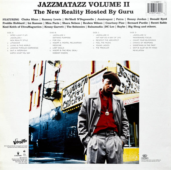 Master Release: Jazzmatazz Volume II (The New Reality) by Guru