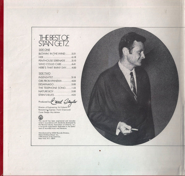 Master Release: The Best Of Stan Getz by Stan Getz