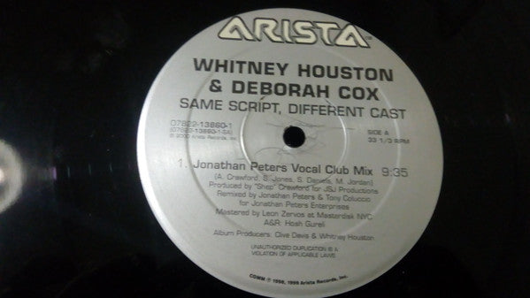 Master Release: Same Script, Different Cast by Whitney Houston
