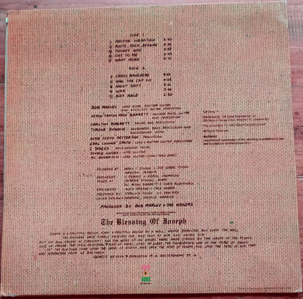 Release: Rastaman Vibration-Vinyl-Jamaica-1990-422-846 205-1-817309