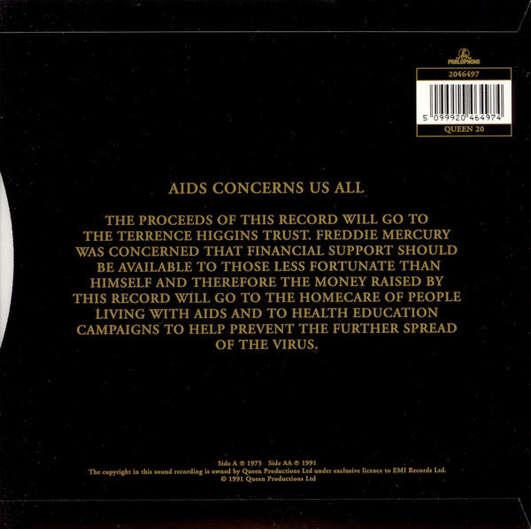 Release: Bohemian Rhapsody / These Are The Days Of Our Lives-Vinyl-UK-1991-QUEEN 20, 2046497-428281