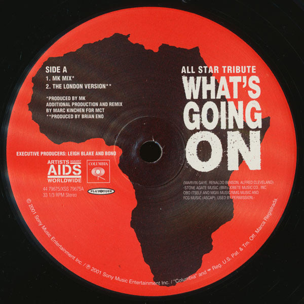 Master Release: What's Going On by Artists Against AIDS Worldwide