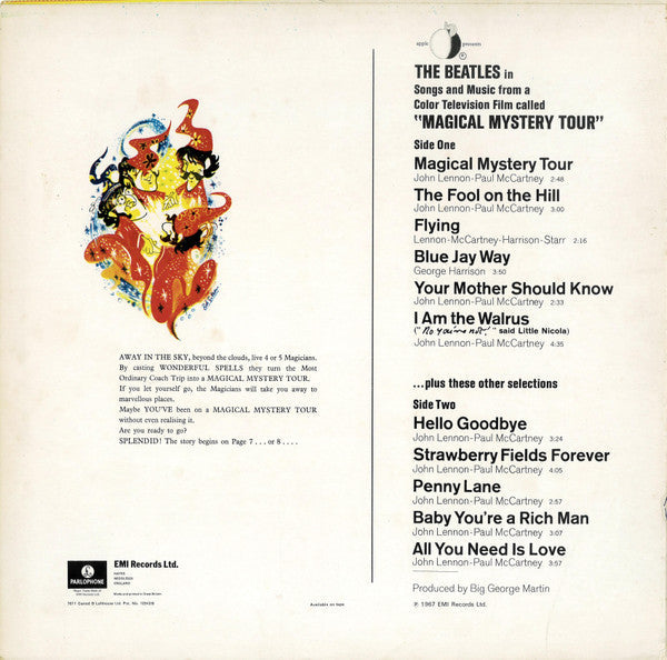 Release: Magical Mystery Tour-Vinyl-UK-1976-PCTC 255, 0C 066 - 06 243-433983