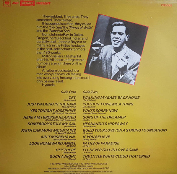 Release: 20 Golden Greats-Vinyl-UK-1979-PR 5065, PR 5065-866396