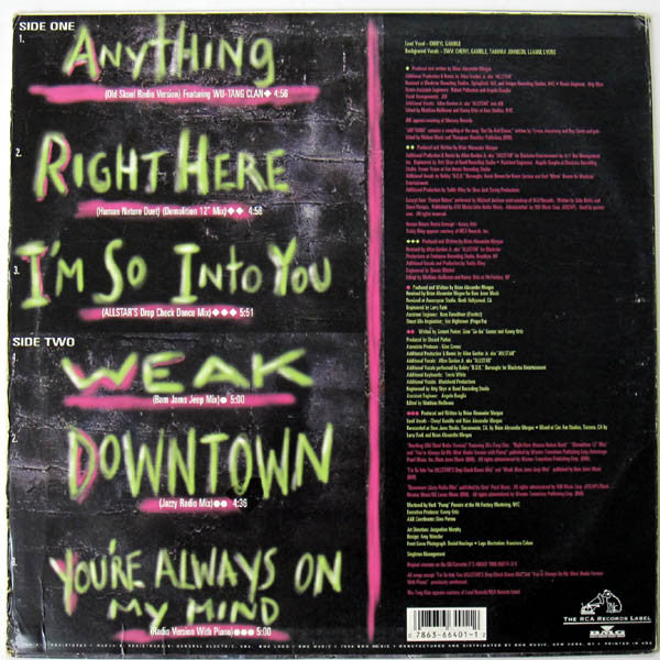 Release: The Remixes-Vinyl-US-1994-07863 66401-1-401686