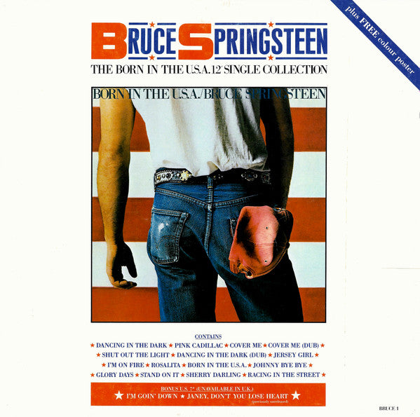 Release: The Born In The U.S.A. 12" Single Collection-Box Set, Vinyl, Vinyl-UK-1985-BRUCE 1-944761
