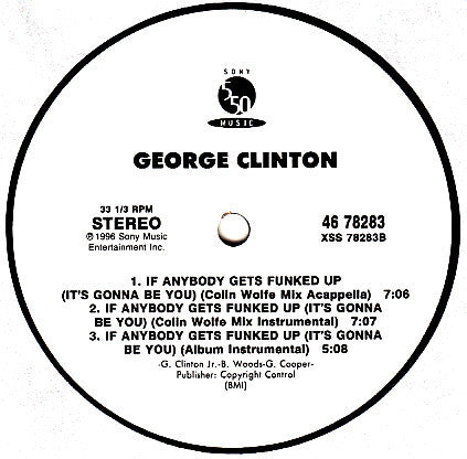 If Anybody Gets Funked Up (It's Gonna Be You)