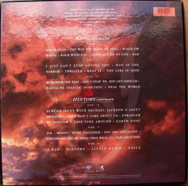 Master Release: HIStory - Past, Present And Future - Book I by Michael Jackson