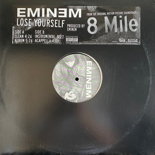 Release: Lose Yourself-Vinyl-US-2002-INTR-10841-1, INTR-10841-1, INTR-10841-1-310046