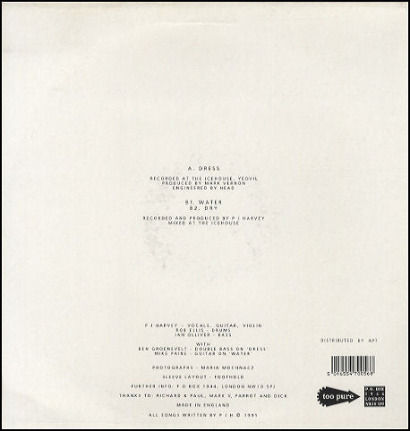 Release: Dress-Vinyl-UK-1991-PURE 5-367074