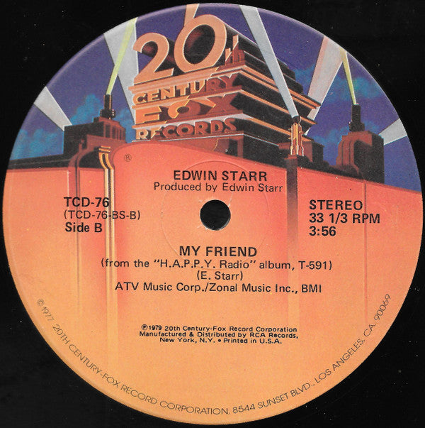 Master Release: H.A.P.P.Y. Radio / My Friend by Edwin Starr