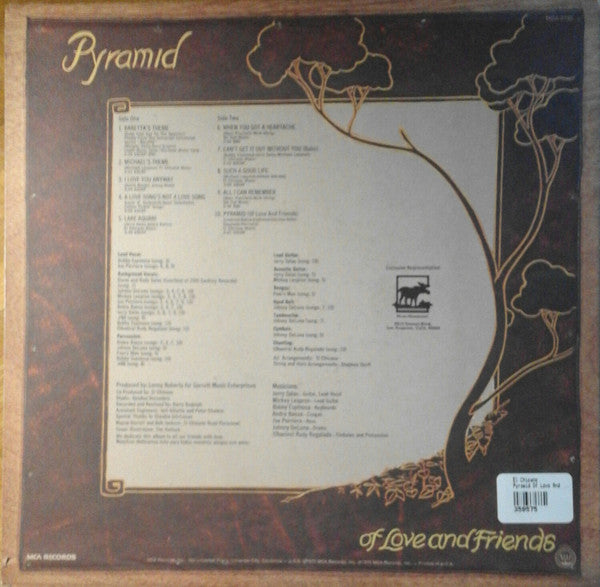 Pyramid Of Love And Friends