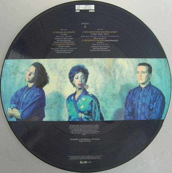Release: Woman In Chains-Vinyl-UK-1989-IDPD 13, 876 376-1-318184