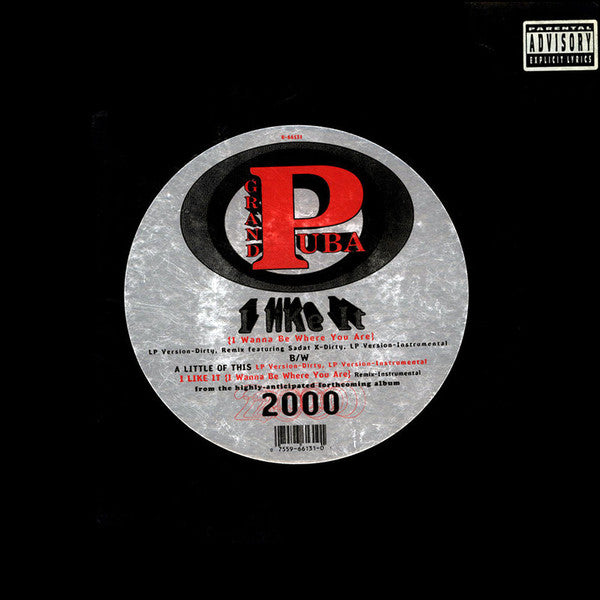 Master Release: I Like It (I Wanna Be Where You Are) / A Little Of This by Grand Puba