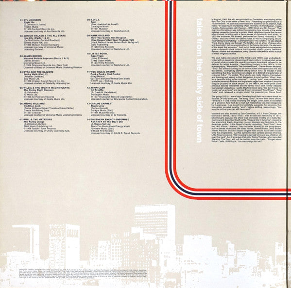 Master Release: Hip City - Tales From The Funky Side Of Town by Various
