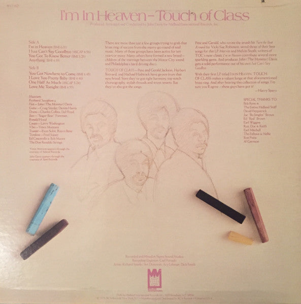 Release: I'm In Heaven-Vinyl-US-1976-BKL1-1821-586403