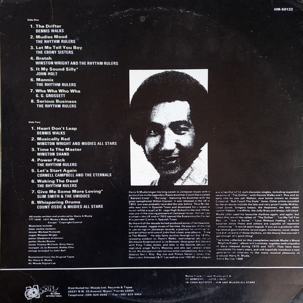 Release: Harry Mudie & Friends : Let Me Tell You Boy-Vinyl-US-1988-HM-50122-344038